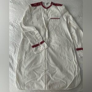 J.crew white tunic size XS